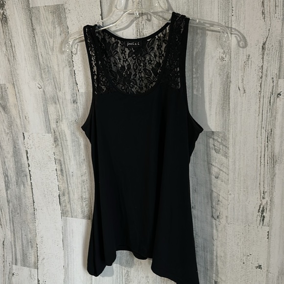 AA19 black tank top Joei and I medium med m - Picture 2 of 4